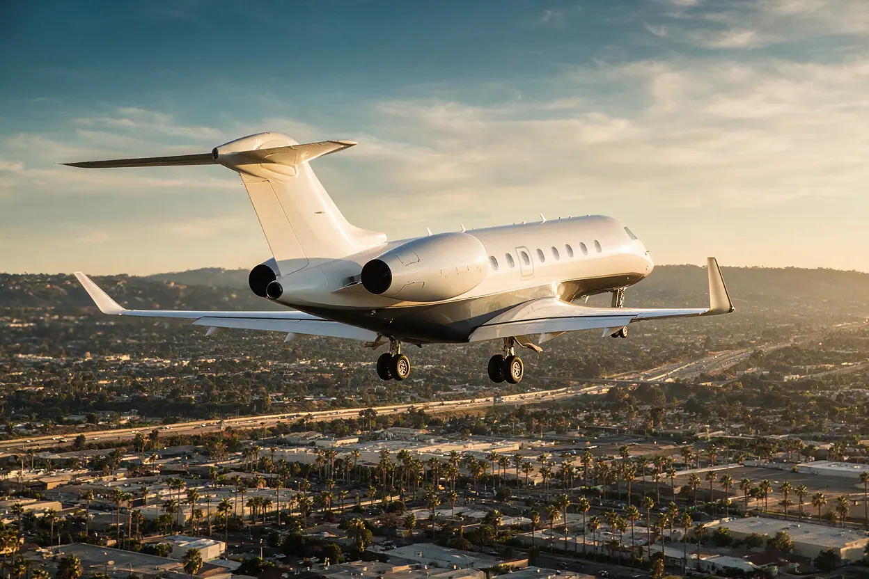 Private jet New York to Los Angeles