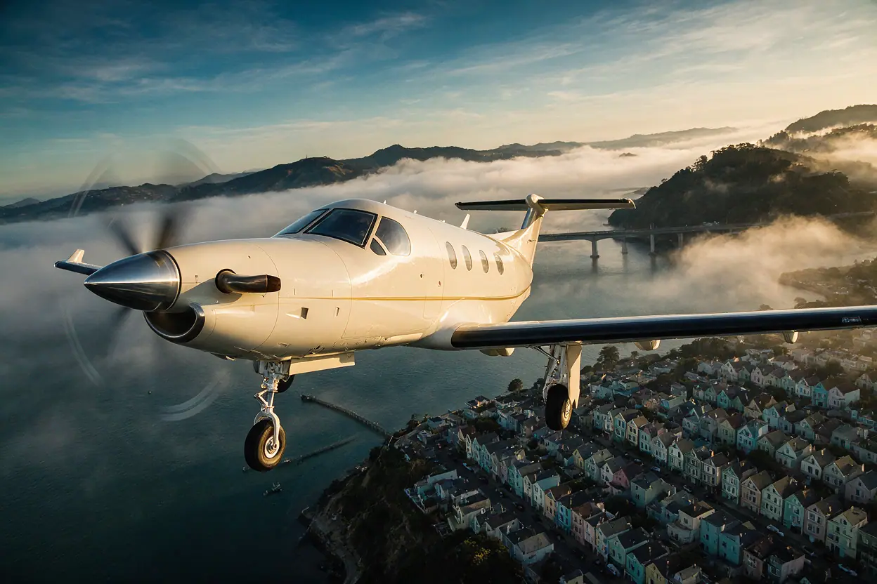 Private jet Los Angeles to San Francisco